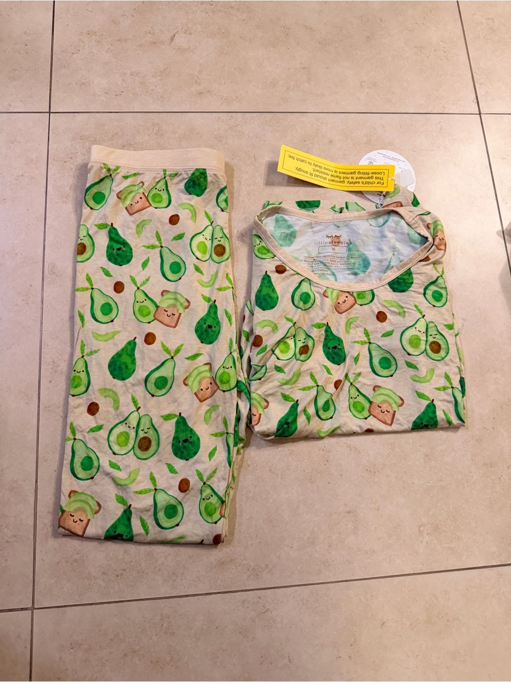 Little Sleepies Avocados 2 piece